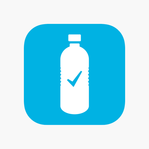 Aqua, Product, Turquoise, Plastic bottle, Water bottle, Azure, Bottle, Logo, Font, Clip art, 