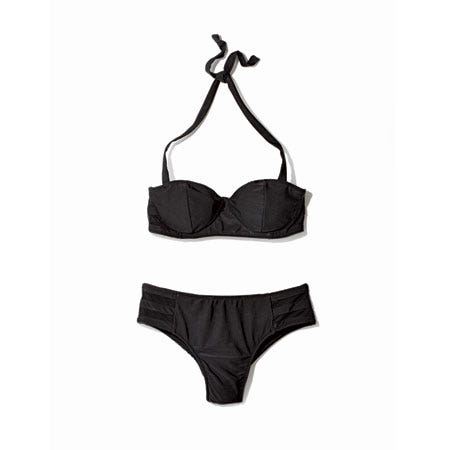 A Balconette-Style Halter Bra Lifts, Shapes, And Supports A Bigger Bust. image