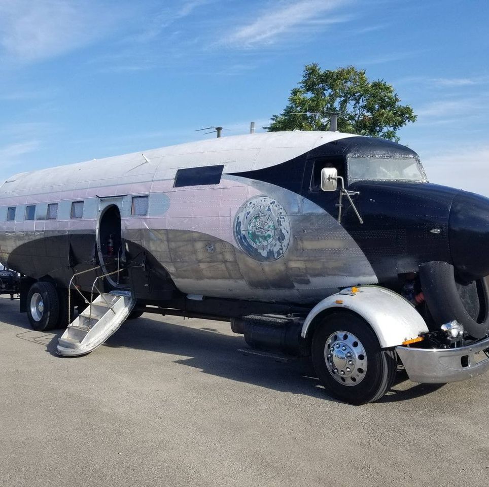 An Air Force Veteran Turned a Troop Transport Plane into an Insane-Looking RV