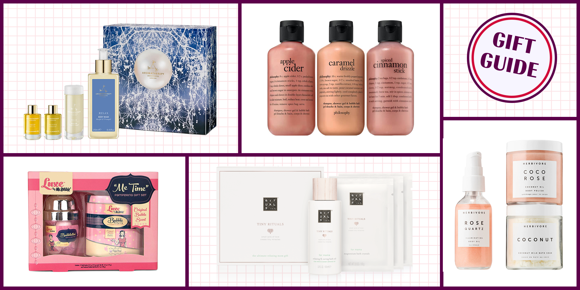 women's bath gift sets