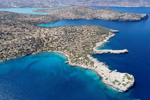 the blue palace, crete