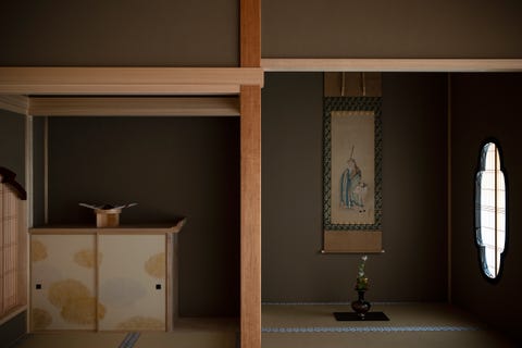 「四季の間」の折節─千宗屋 しつらえ12か月・霜月|二条油小路の寿老人