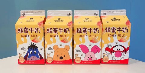 小熊維尼,蜂蜜牛奶,7-eleven,7-11,超商飲料,2019最紅飲料,迪士尼飲料,迪士尼周邊