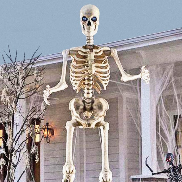 How 12 Foot Skeleton From Home Depot Went Viral For Halloween