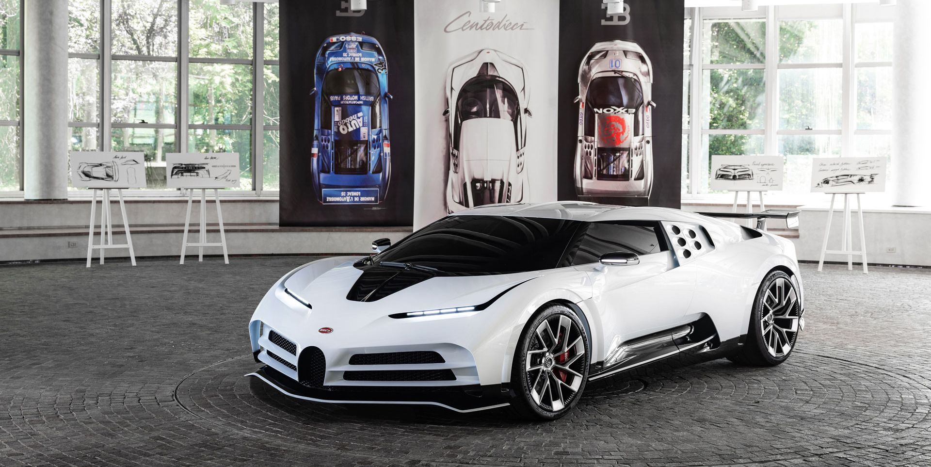 The Bugatti Centodieci Is a $9 Million, 1600-HP Tribute to the EB110