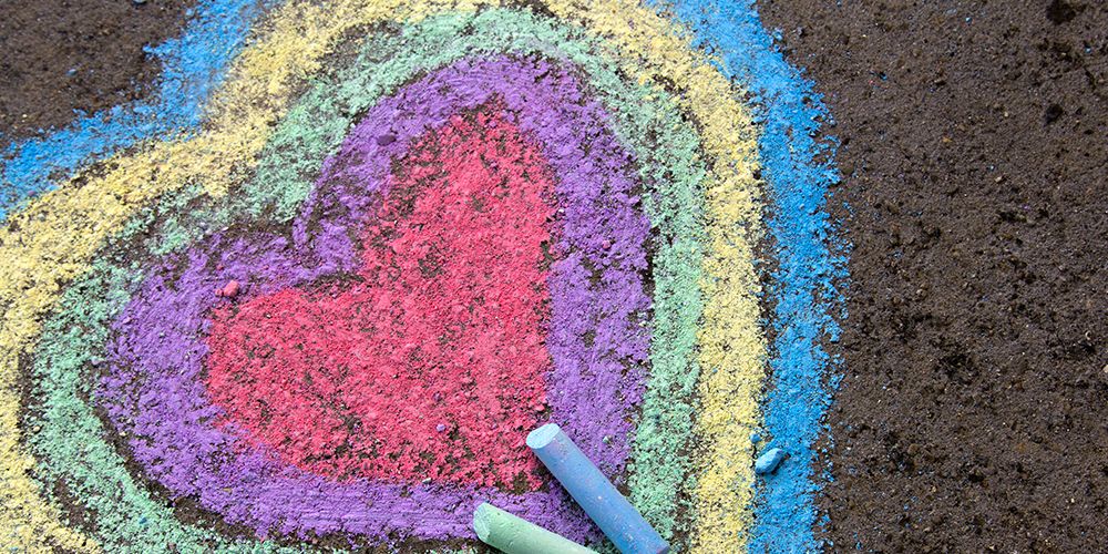 what is sidewalk chalk made out of