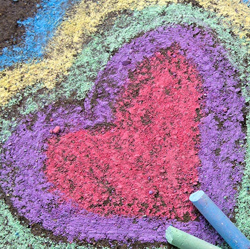 Cute Pictures To Draw With Chalk Easy