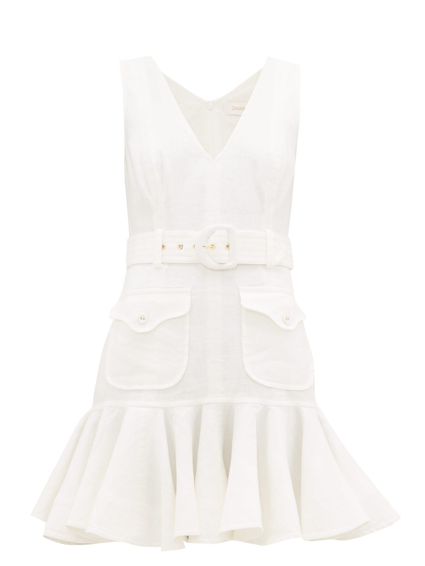 sexy white linen dress