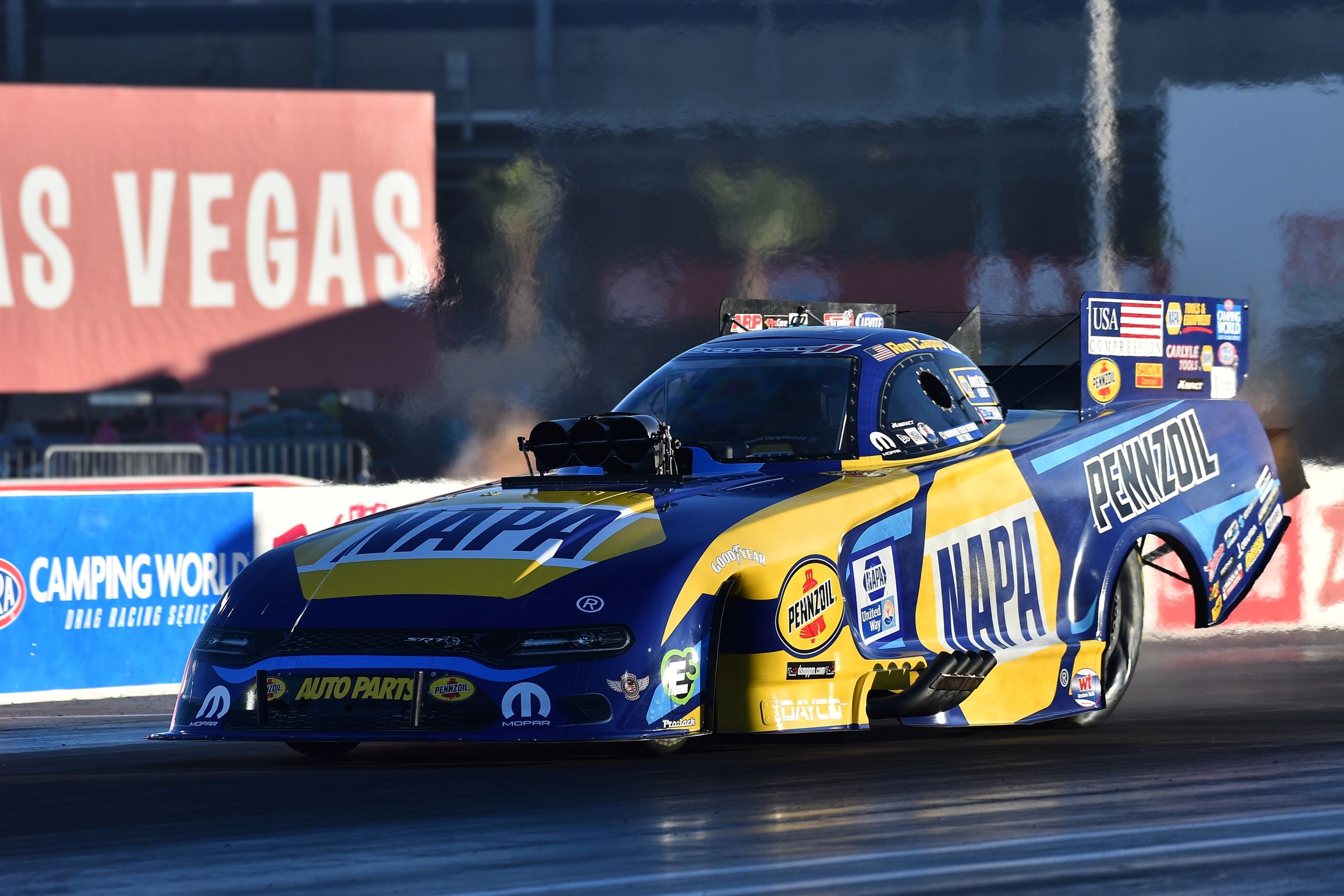 Johnson FITS AFX Hagen AUTO WORLD ~ NHRA Funny Cars ~ New 3 Car Set ~Capps AW 