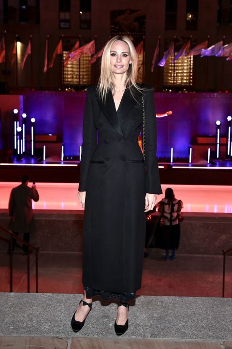 new york, new york   november 05 lauren santo domingo attends the chanel party wearing chanel to celebrate the debut of chanel n°5 in the stars at rockefeller center on november 05, 2021 in new york city photo by dimitrios kambouriswireimage