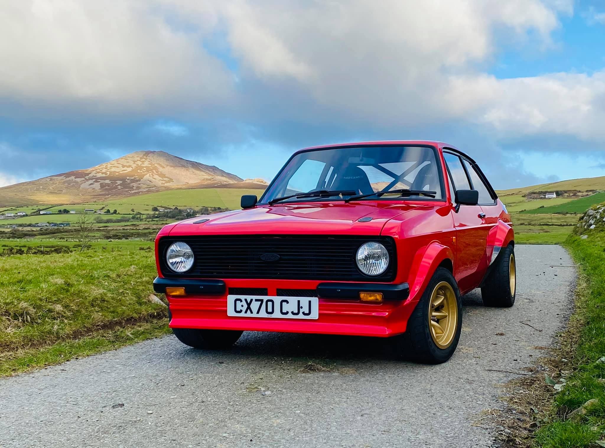 A Brand New Street Legal 1980 Ford Escort Rally Car Could Be Yours