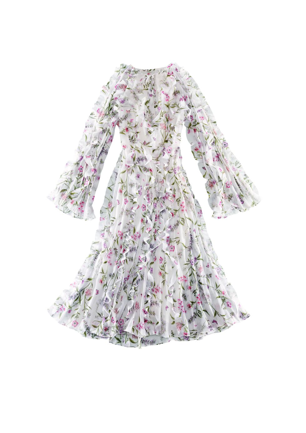 GV Floral Chiffon Dress