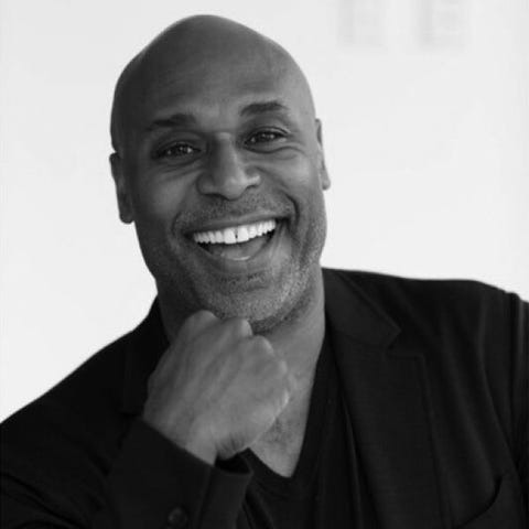 black and white headshot