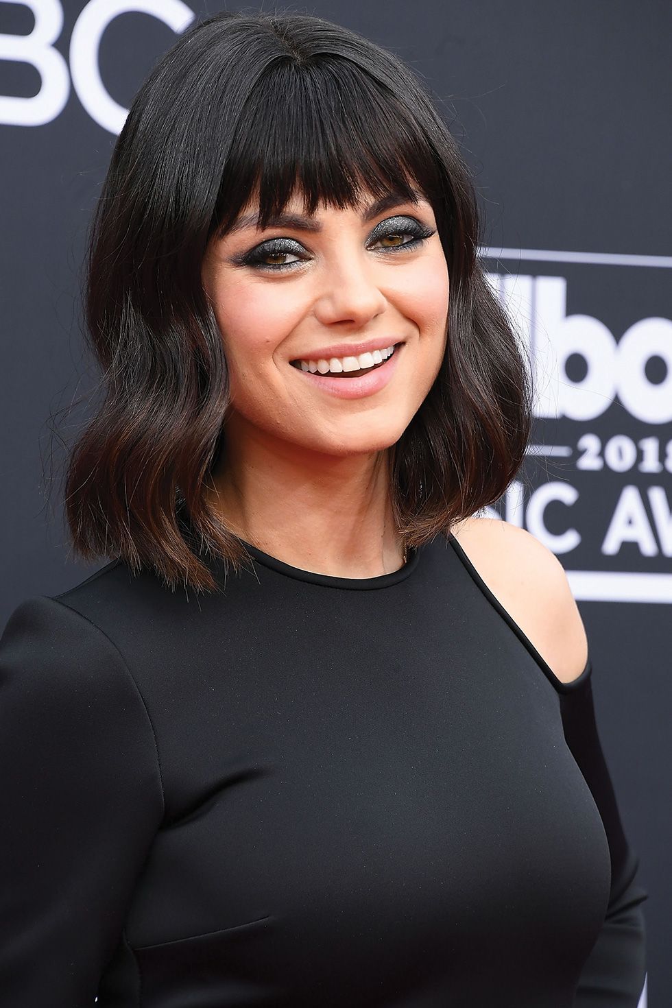 mila kunis hair short