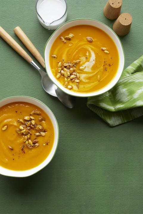 butternut squash and turmeric soup