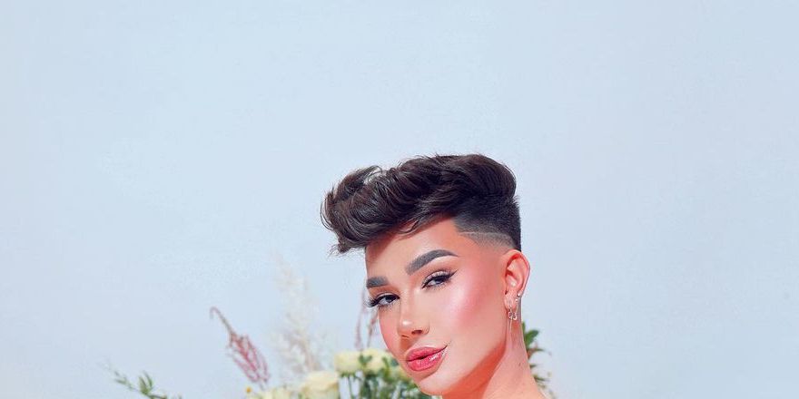 Blue Pregnant Lady Naked - James Charles Strips Naked for a Pregnancy Photoshoot