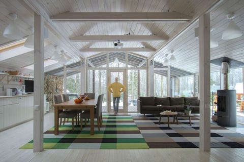 prefab cabin made by bio architects