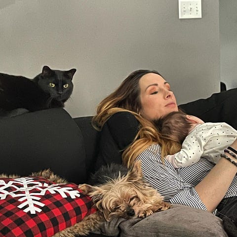 Wwe S Seth Rollins Shares Adorable Becky Lynch Baby Roux Photo Wwe S Seth Rollins Shares Adorable Becky Lynch Baby Roux Photo