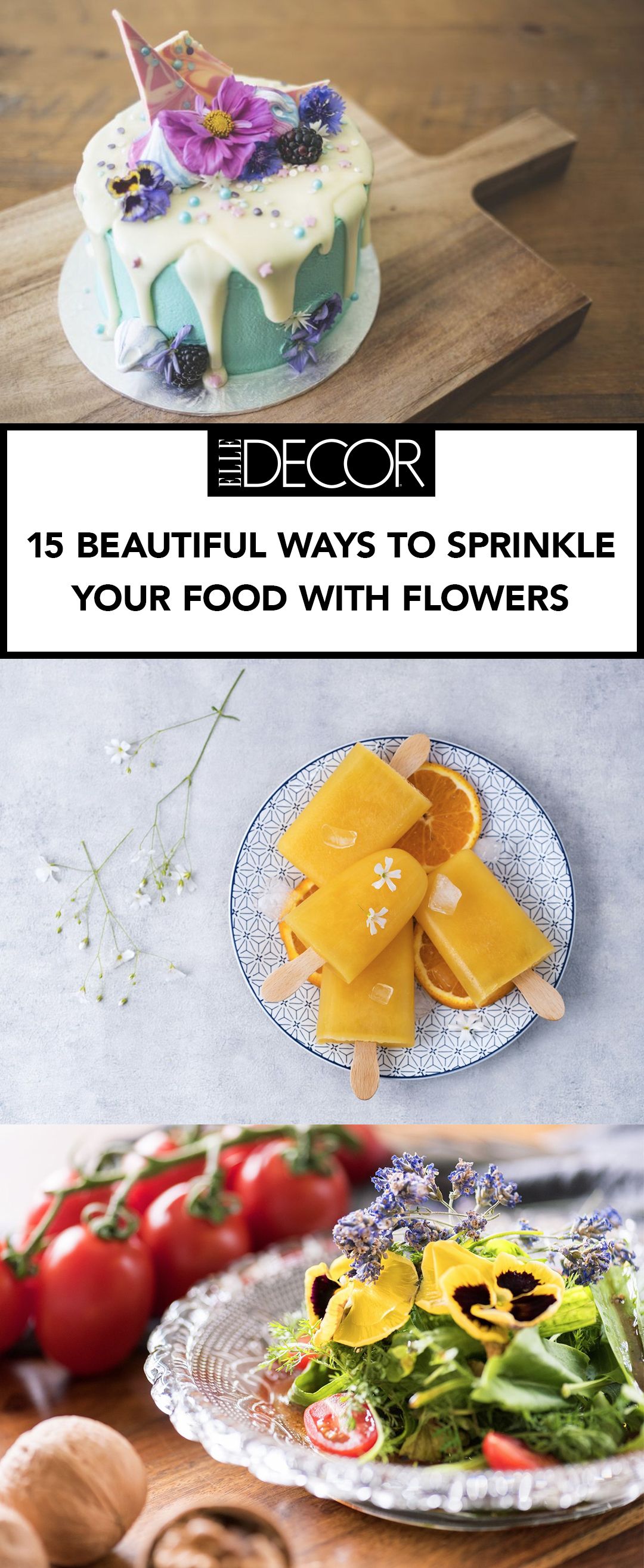 15 Edible Flower Ideas Food Photography