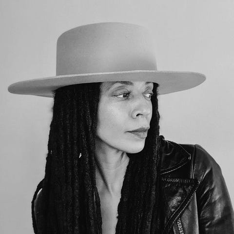 black and white headshot