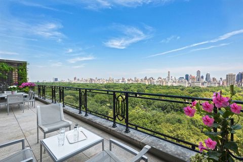 Sting Trudie Styler 15 Central Park West New York City Apartment