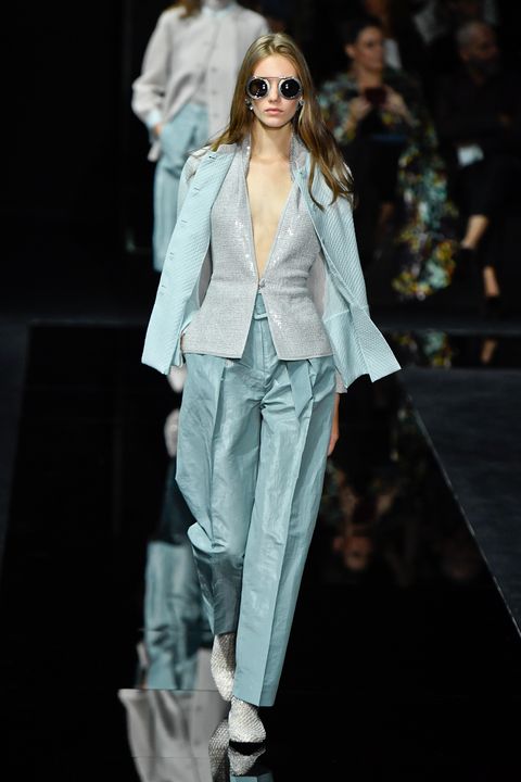 Every Outfit From Emporio Armani's Spring 2020 Runway Show