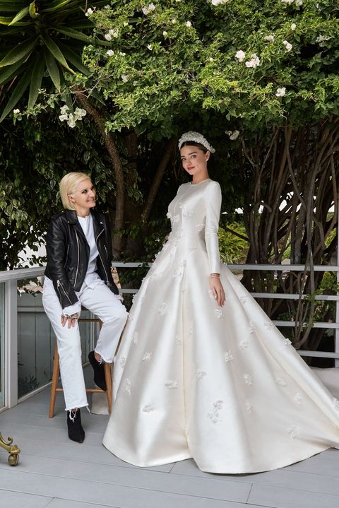 海外セレブが結婚式で披露したウエディングドレス集 ベールの付け方にも注目 Elle Mariage エル マリアージュ