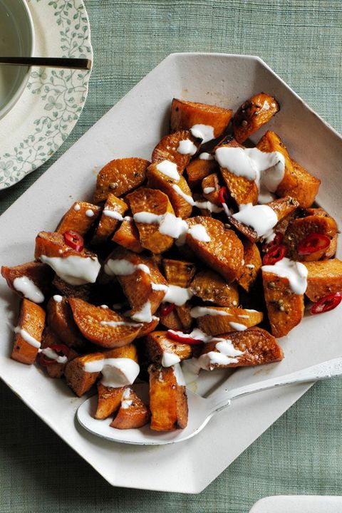 roasted sweet potatoes recipes corander