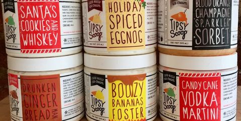 The Tipsy Scoop holiday flavors