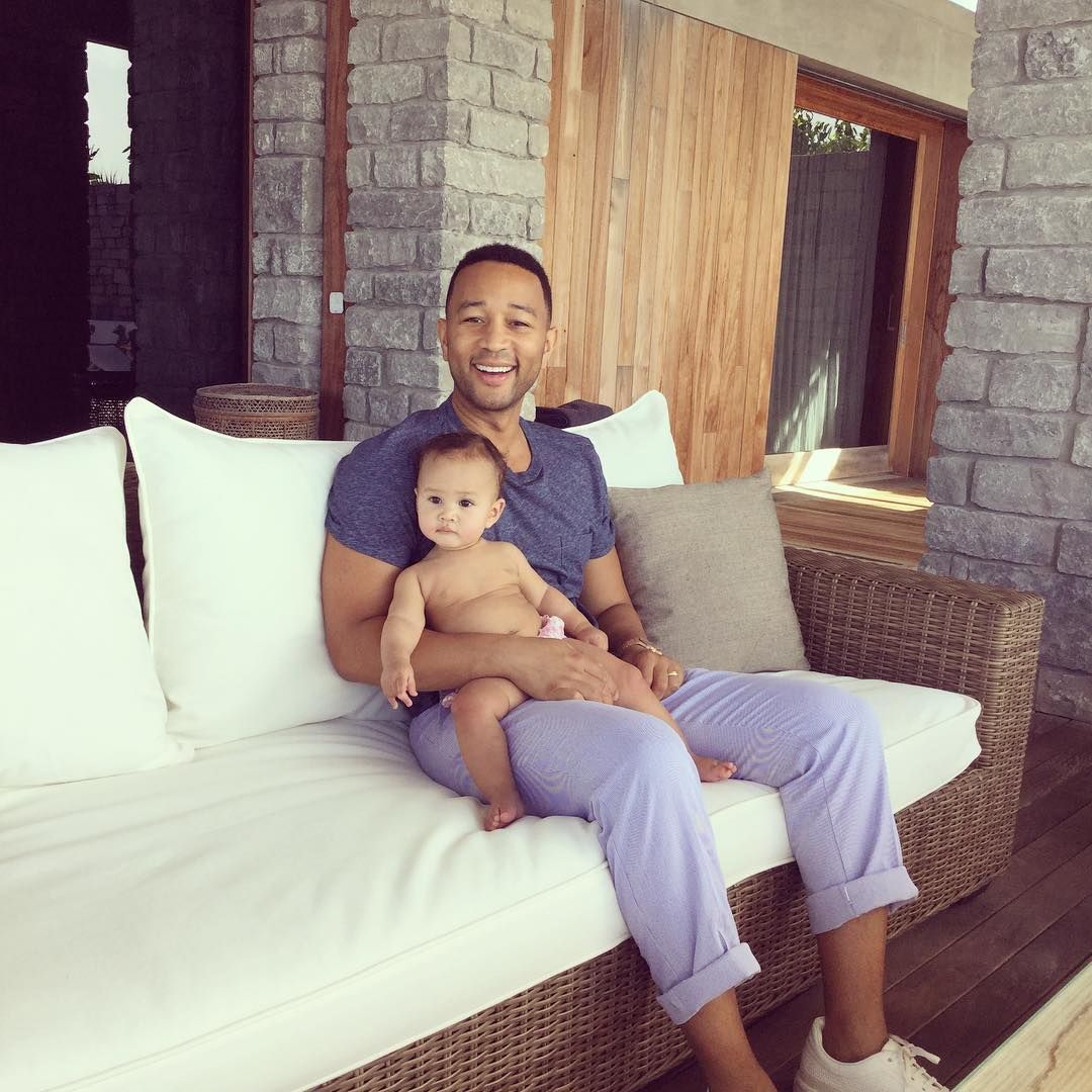 Image result for john legend and his daughter photos