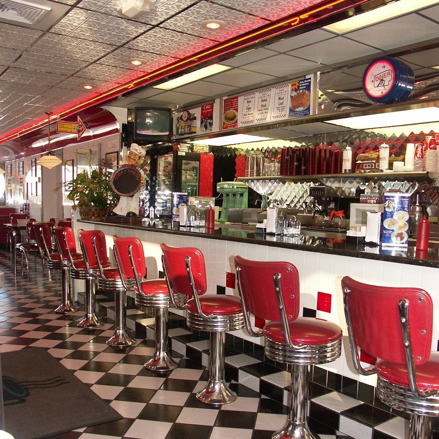 Aesthetic 50s Diner - Largest Wallpaper Portal