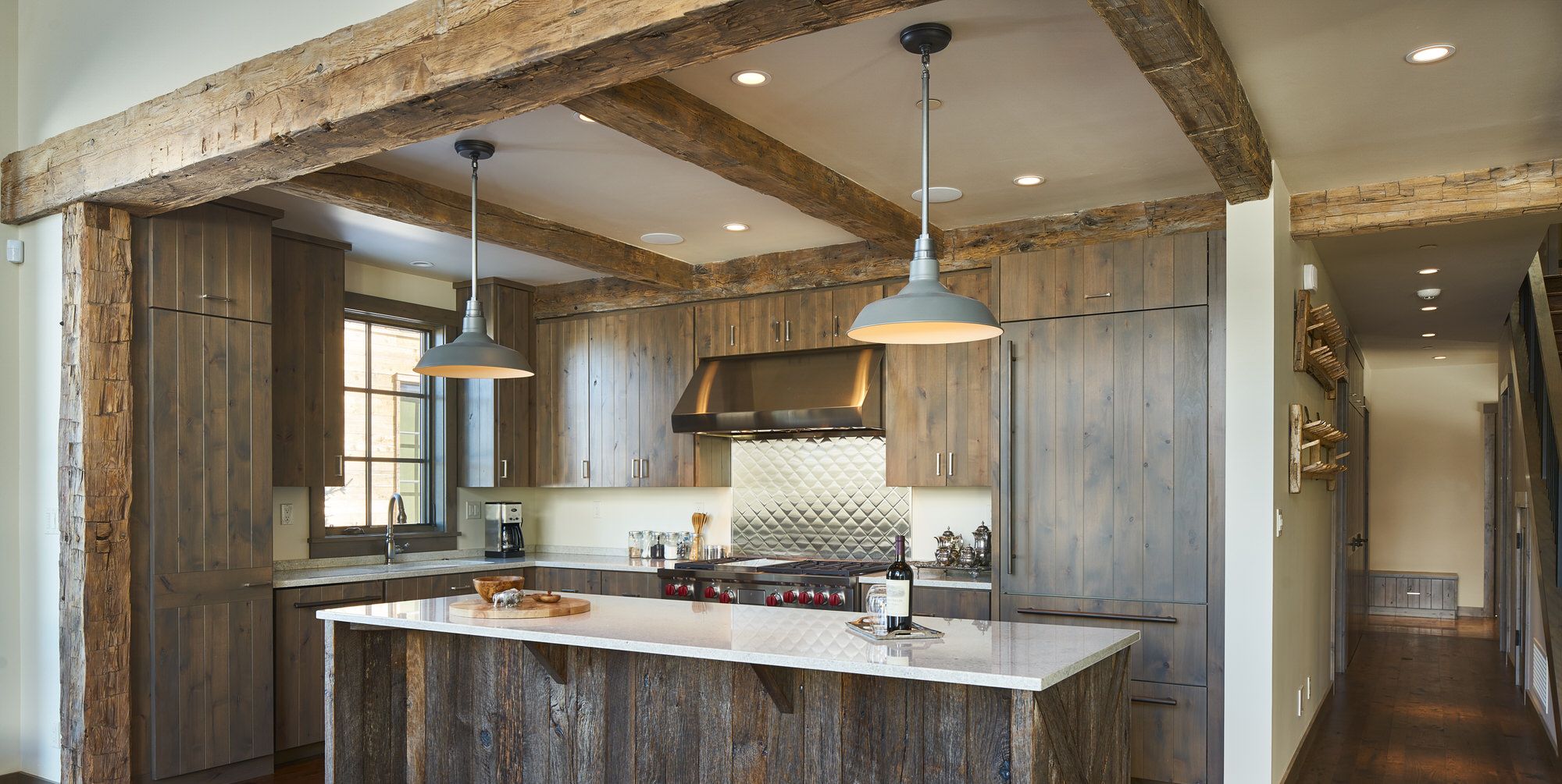 rustic painted kitchen cabinets