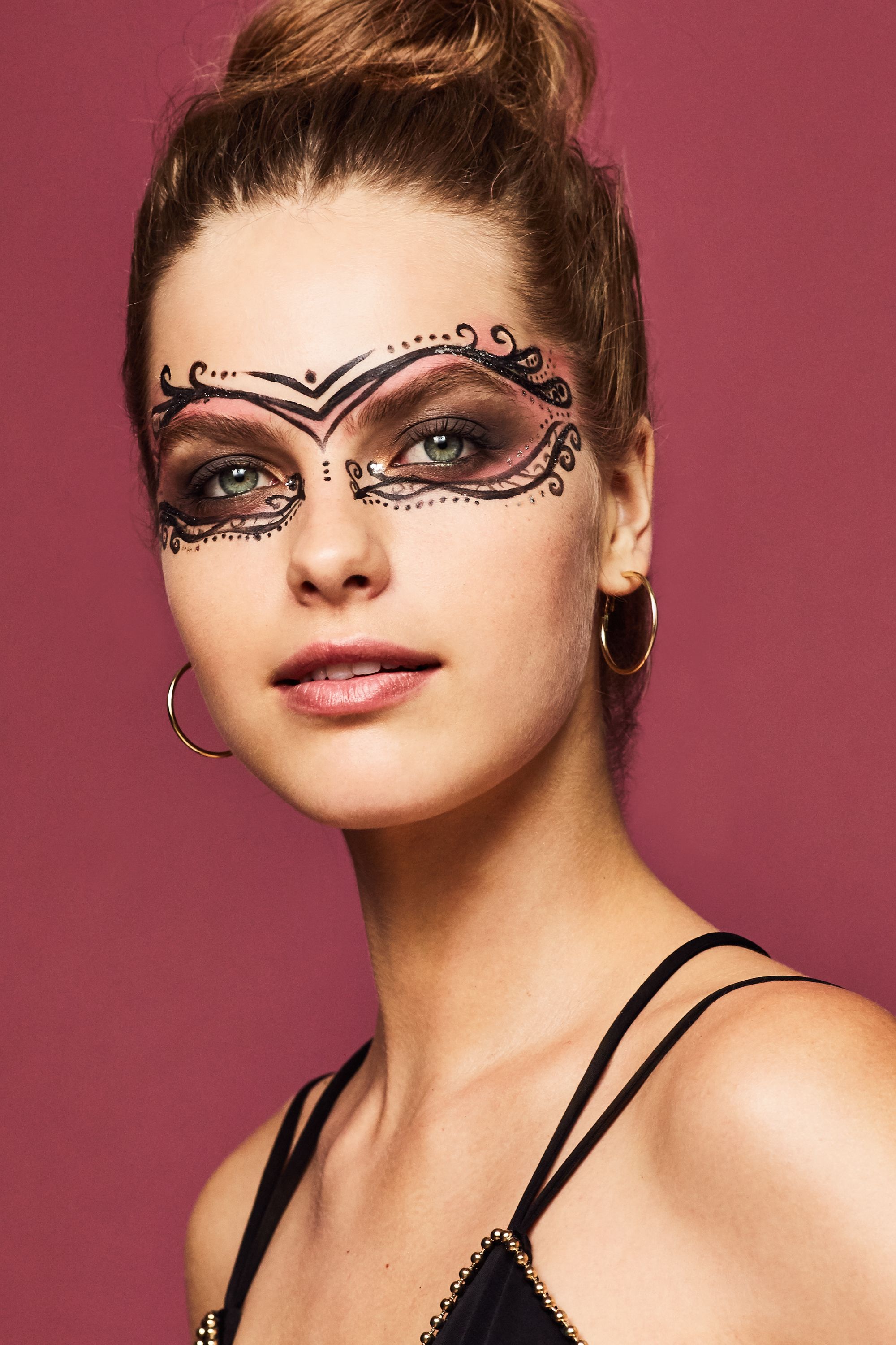 3 Masks You Can Do With Makeup Diy Eye For - Masquerade Mask Diy Makeup