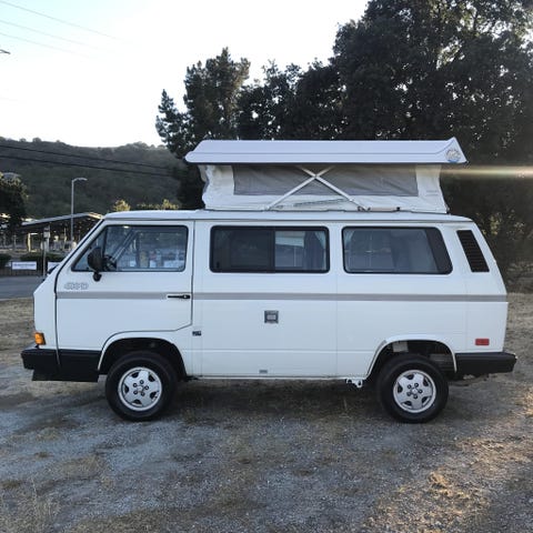 1989 volkswagen vanagon gl syncro camping-car