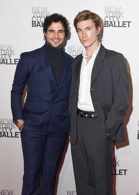 new york, new york   may 05 zac posen and harrison ball attend the new york city ballet 2022 spring gala at david h koch theater at lincoln center on may 05, 2022 in new york city photo by jared siskinpatrick mcmullan via getty images