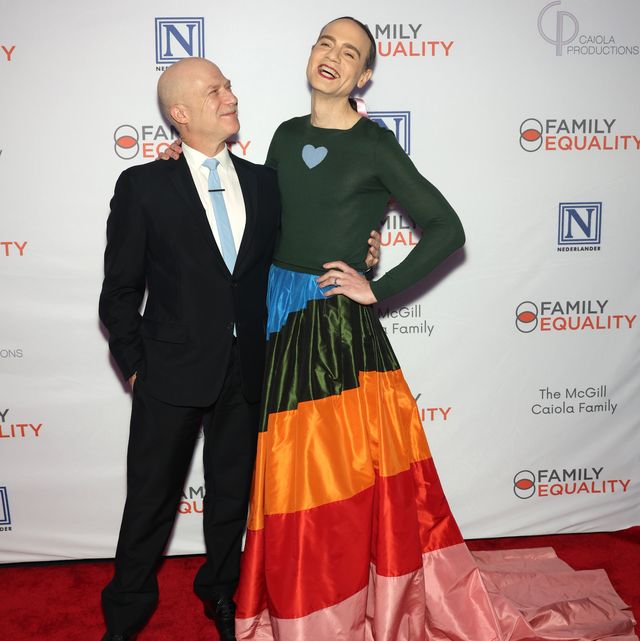 new york, new york   may 16 l r honorees richie jackson and jordan roth attend family equalitys night at the pier at pier 60 on may 16, 2022 in new york city photo by monica schippergetty images for family equality