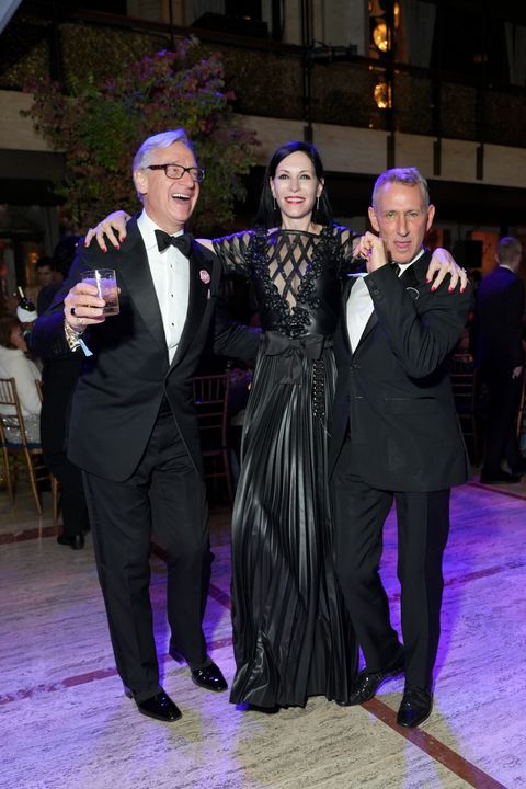 new york, new york   september 28 l r paul feig, jill kargman and adam shankman attend the new york city ballets 2022 fall fashion gala at david h koch theater at lincoln center on september 28, 2022 in new york city photo by sean zannipatrick mcmullan via getty images
