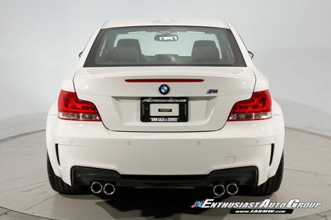 enthusiast auto group bmw 1m for sale 153 mile car rear view of taillights and fascia