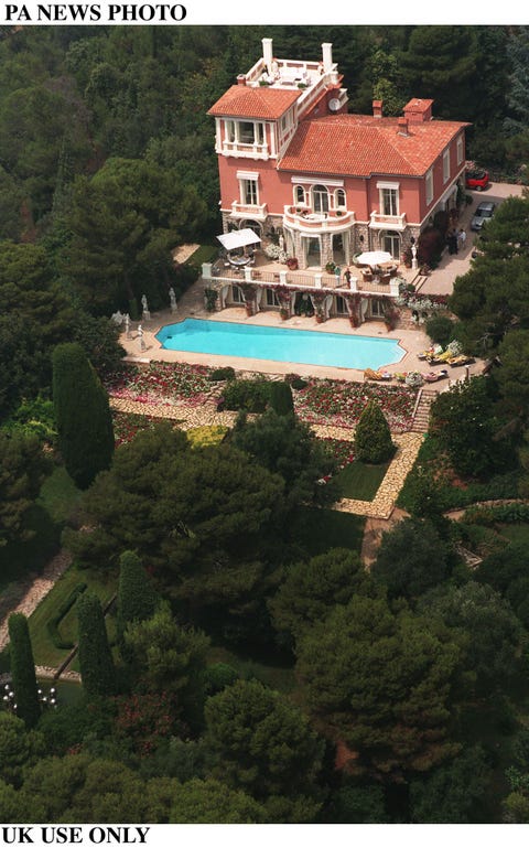 Elton John Hosted Meghan Markle & Prince Harry in This Home in Nice, France