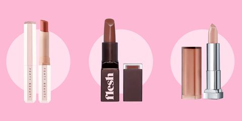 Cosmetics, Lipstick, Pink, Beauty, Eyebrow, Brown, Product, Lip gloss, Lip, Beige, 