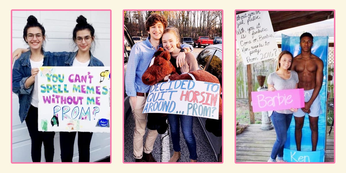 25 Punny Promposals That Are Super Cute - Best Prom Puns 