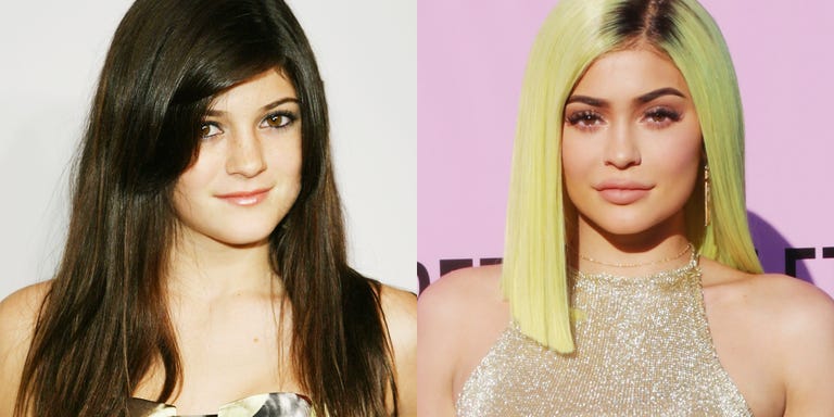 Kylie Jenner Beauty Transformation Timeline Kylie Jenner Makeup Throughout The Years