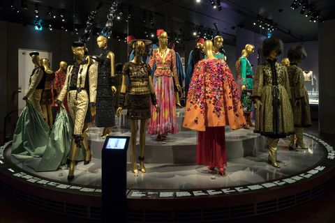 YSL Fashion Exhibit in Paris - Yves Saint Laurent Museum in Paris France