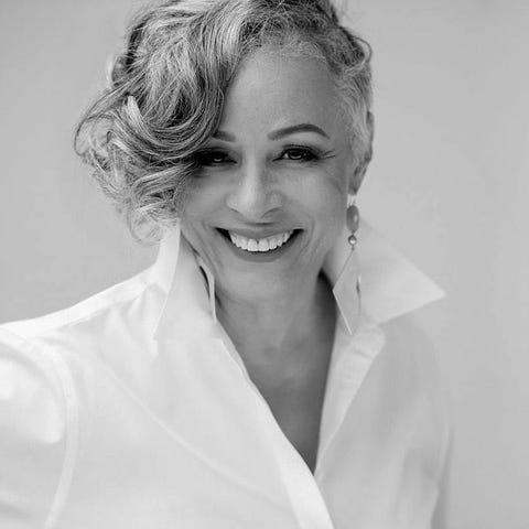 black and white headshot