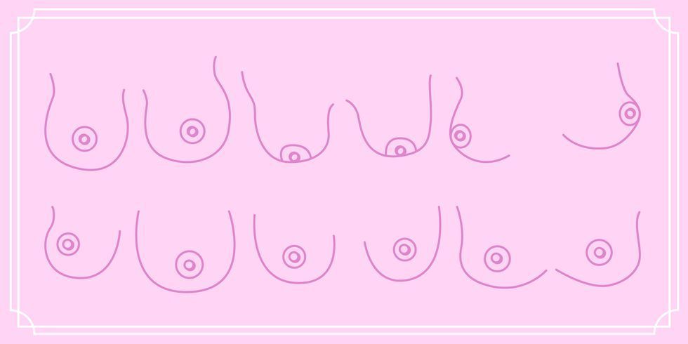 The 9 Types Of Boobs In The World Different Breast Sizes And Shapes