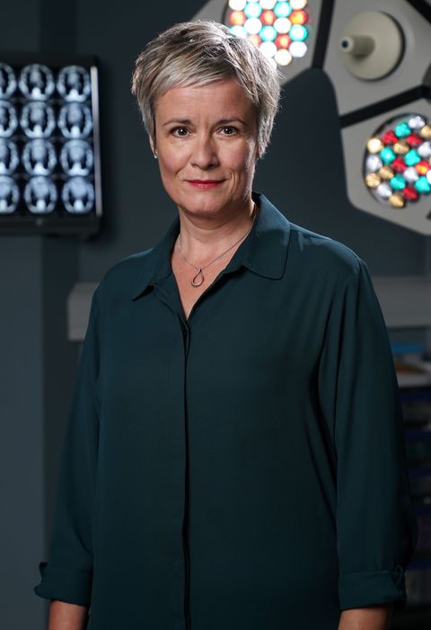 Catherine Russell as Serena Campbell in Holby City