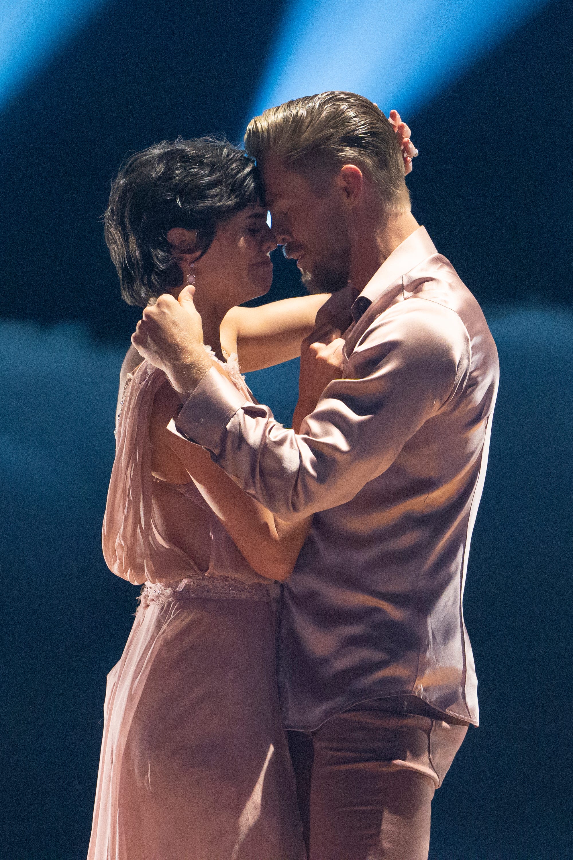 Derek Hough's Wife Hayley Erbert Made an Emotional Return to 'Dancing With the Stars'