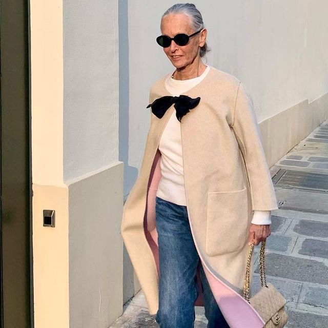 quemar Enjuiciar equipo Linda Wright, la empresaria de moda de 70 años que mejor viste de París