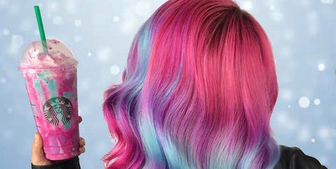 People Love The New Unicorn Frappuccino So Much Theyre Dyeing People Love The New Unicorn Frappuccino So Much Theyre Dyeing