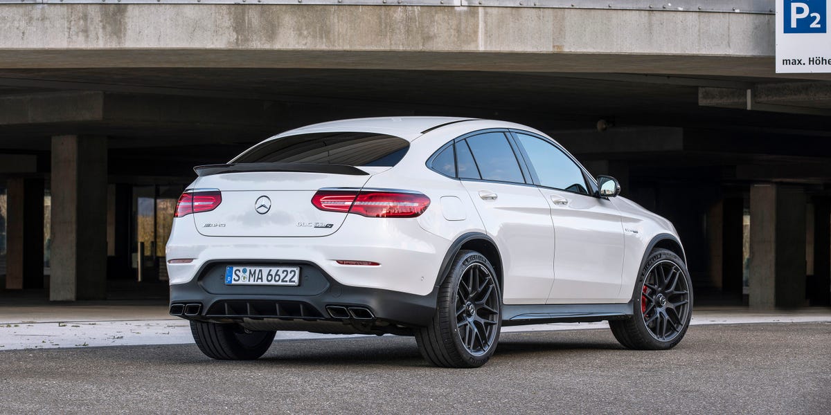 2018 Mercedes-AMG GLC63 S Coupe: The Wing Says It All